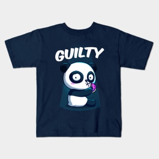 Guilty Panda Kids T-Shirt